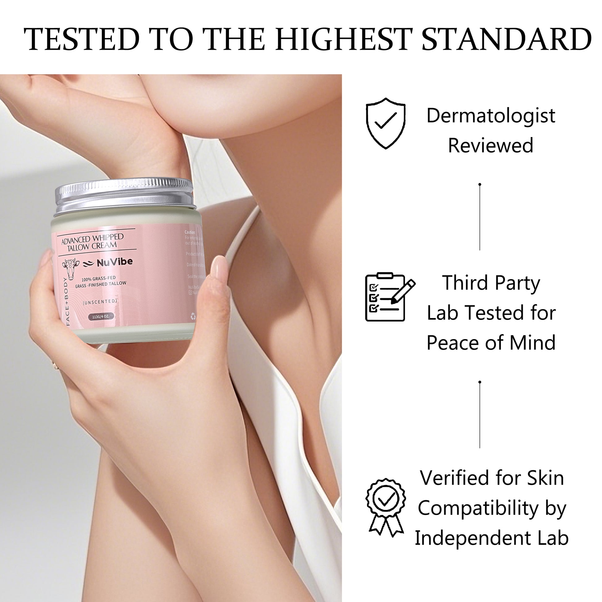 NuVibe ADVANCED Whipped Tallow Cream