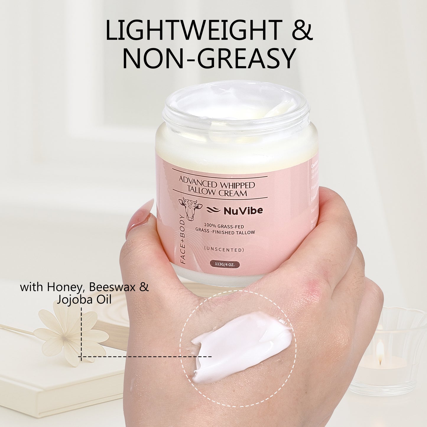 NuVibe ADVANCED Whipped Tallow Cream