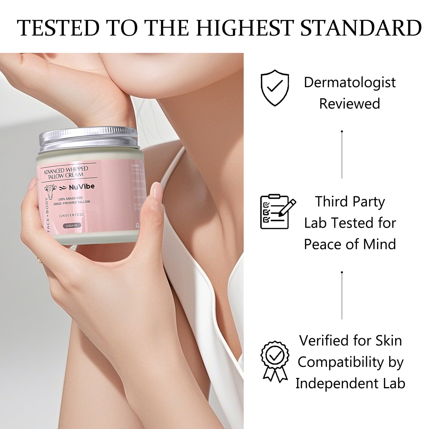 NuVibe ADVANCED Whipped Tallow Cream